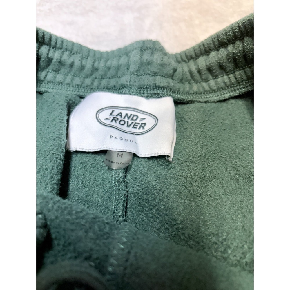 PacSun Land Rover Sweatpants Mens M Green Joggers Graphic Logo - Picture 3 of 8
